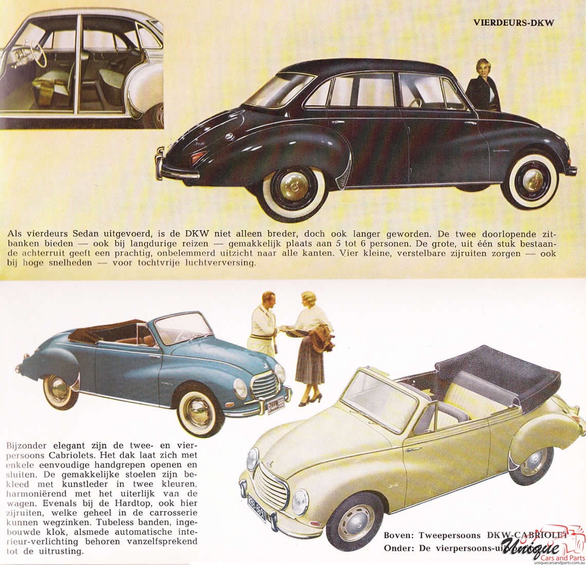 1957 DKW 3-6 Brochure Page 3